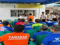 Lapas Bagansiapiapi Gelar Posyandu dan Bagikan Paket Sehat untuk 22 WBP Lansia