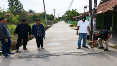 Proyek Jalan Marelan III Rp2,3 Miliar Disorot, Dinas SDABMBK Pastikan Mutu Pekerjaan Terjaga